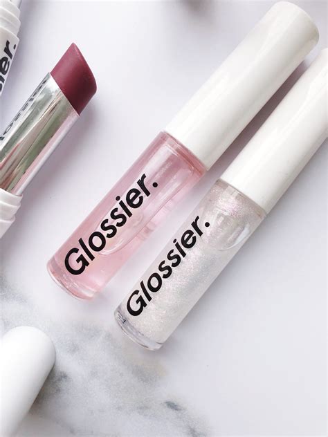 glossier lip gloss clear cherry.